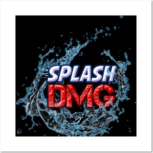 Basic Splash DMG Logo Posters and Art